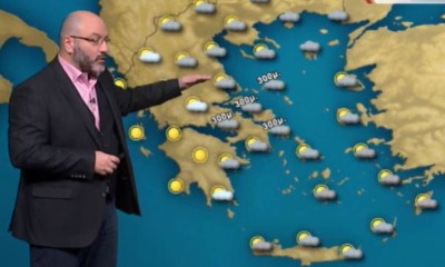 Καιρός - Αρναούτογλου: Χιόνια και στα βόρεια προάστια Αττικής απόψε... Νέα ψυχρή εισβολή το Σάββατο