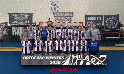 Χάντμπολ Γυναικών: Κυπελλούχος ο ΠΑΟΚ!