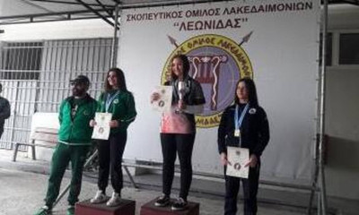 Σκοποβολή: Μετάλλια σε Θεσσαλονίκη και Σπάρτη