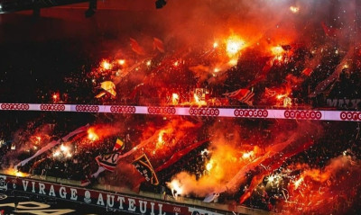 Τρομερή ατμόσφαιρα στον αγώνα της Παρί Σεν Ζερμέν με την Λυών! (photos+videos)