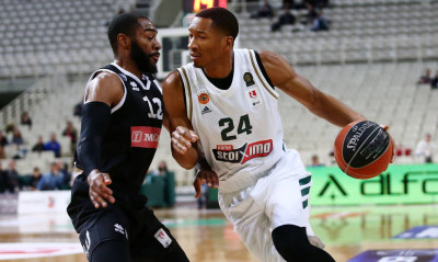 Παναθηναϊκός ΟΠΑΠ: Χωρίς Τζόνσον και Βουγιούκα στο Αλεξάνδρειο