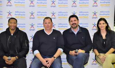 Πέντε μπασκετμπολίστες μυούν τα παιδιά των Αθλητικών Ακαδημιών ΟΠΑΠ στις αξίες του Αθλητισμού