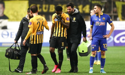 Άρης-ΑΕΚ: Το «χτύπημα» του Αλμπάνη και το ξέσπασμα του Ιντέγε (photos)