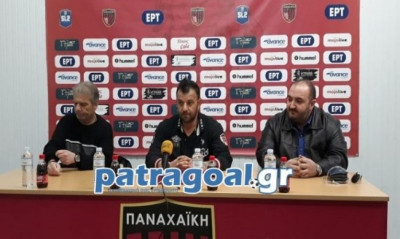 Μπάρλος: «Παραλάβαμε καμένη γη στην Παναχαϊκή»