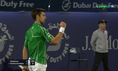 Άνετα στους «8» του τουρνουά του Ντουμπάι ο Τζόκοβιτς (video)
