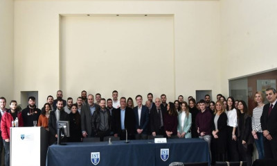 Ο Rick Pitino στο IST College με τους φοιτητές του προγράμματος MBA in Sports Management