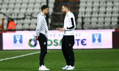 ΠΑΟΚ – Ολυμπιακός: Χωρίς Βιεϊρίνια, με Μιχάι στα στόπερ (photos)