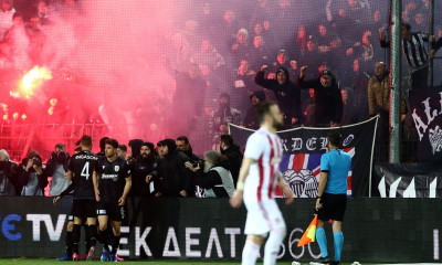 ΠΑΟΚ – Ολυμπιακός: Το «ερυθρόλευκο» οφσάιντ και το 3-2 του Πέλκα (videos+photos)