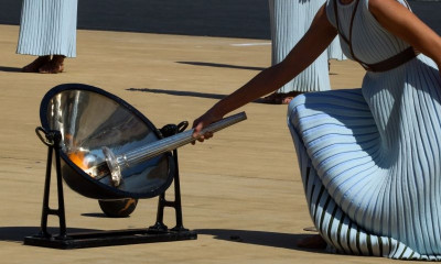 Χωρίς θεατές η αφή της Ολυμπιακής Φλόγας