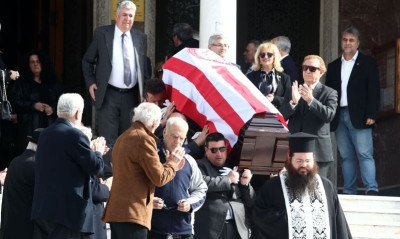 Ολυμπιακός: Το τελευταίο αντίο στον Λεωνίδα Θεοδωρακάκη (photos)
