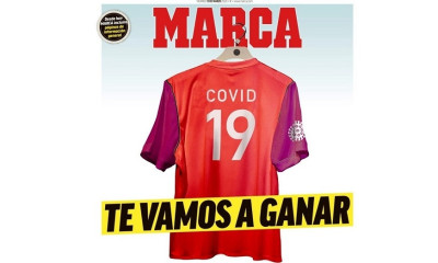 Το πρωτοσέλιδα της Marca για τον Κορονοϊό