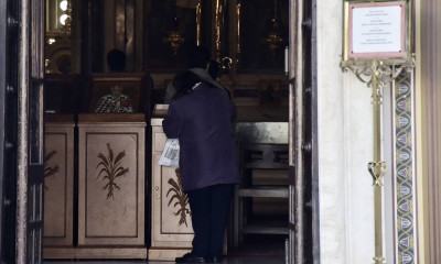 Κορονοϊός: Η απόφαση της Ιεράς Συνόδου - Κλείνουν ή όχι οι εκκλησίες