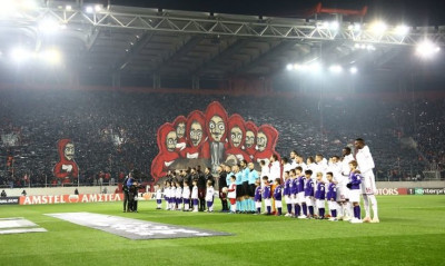 Ολυμπιακός: Το κορεό που «τρέλανε» το La Casa de Papel (video&photos)