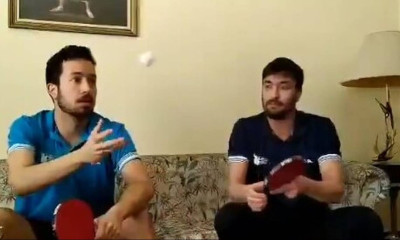 Αδερφοί Κωνσταντινόπουλοι: «Μένουμε σπίτι και... φανταζόμαστε ότι κάνουμε προπόνηση εδώ» (video)