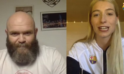 Η Μπαρτσελόνα κάνει LIVE με τον «Ελσίνκι» από το Casa De Papel (video)