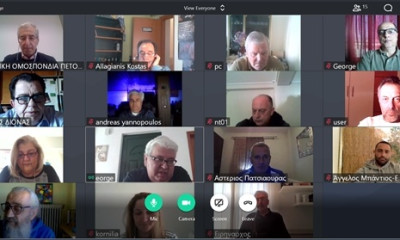 ΕΟΠΕ: Τηλεδιάσκεψη Καραμπέτσου με Προέδρους Ενώσεων