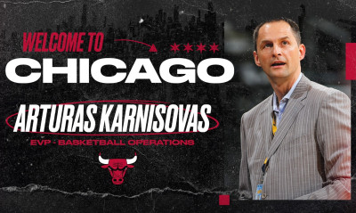 Εκτελεστικός αντιπρόεδρος στους Σικάγο Μπουλς ο Καρνισόβας