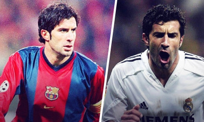 Φίγκο: «Έφυγα από τη Μπαρτσελόνα για τη Ρεάλ επειδή δεν με εκτιμούσαν»