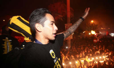 Αραούχο: «Ένιωθα ευτυχία! Θέλω να κατακτήσουμε και πάλι το πρωτάθλημα» (video)