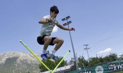 Παναθηναϊκός: Οι «πράσινες πτήσεις» στο Κορωπί (photos)