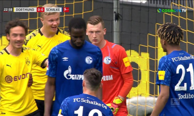 Bundesliga: Τα… μπινελίκια μεταξύ Χάαλαντ και Τοντιμπό (video)