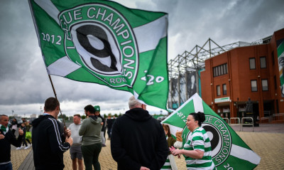 ΕΠΟΣ! Οπαδός της Σέλτικ εισέβαλε στην έδρα της Ρέιντζερς για να πανηγυρίσει το 9ο! (video)