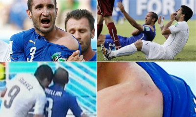 Μυθική ατάκα από Κιελίνι: «Θαυμάζω τον Σουάρες, που με δάγκωσε» (video)