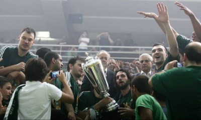 Παναθηναϊκός: Το «αντίο» του Αλβέρτη με Triple Crown (videos+photos)