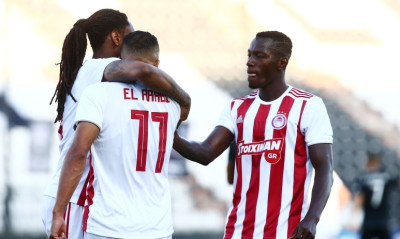 ΠΑΟΚ-Ολυμπιακός: «Χάθηκαν» οι... αποστάσεις στο γκολ του Ελ Αραμπί (photos&vid)