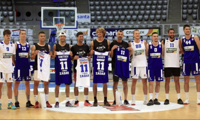 Έπαιξαν μπάσκετ με τη Ζαντάρ oι Τζόκοβιτς, Ζβέρεφ (videos+photos)