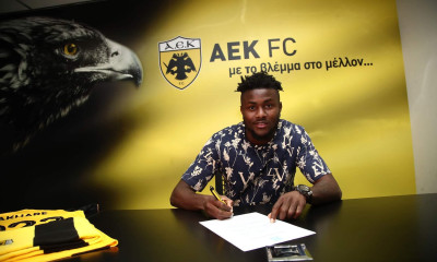 Οι πρώτες στιγμές του Ενομπακάρε στην ΑΕΚ: «Το γήπεδο θα ‘μιλήσει’ για μένα»