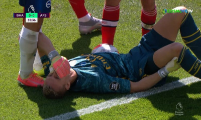 Άρσεναλ: O τραυματισμός του Λένο και οι ανατριχιαστικές κραυγές του (video)