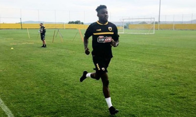 ΑΕΚ: Η πρώτη προπόνηση του «κιτρινόμαυρου» Ενομπακάρε (photos)