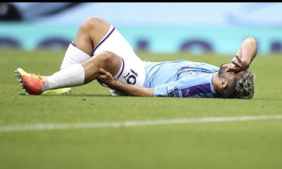 Μάντσεστερ Σίτι: Ανησυχία για τον τραυματισμό του Αγκουέρο (video)