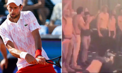 Ο Τζόκοβιτς παρτάρει σαν τρελός λίγο πριν βρεθεί θετικός στον κορονoϊό (video)