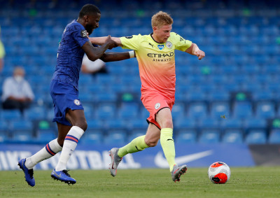 Premier League: Ισοφάρισε με γκολάρα ο Ντε Μπρούινε, δοκάρι ο Στέρλινγκ (videos+photos)