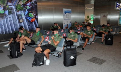 Παναθηναϊκός: Η άφιξη των μασκοφόρων! (Photos)