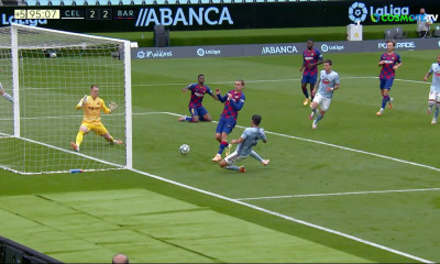 La Liga: Από του «χάρου τα δόντια» γλίτωσε η Μπαρτσελόνα (video)