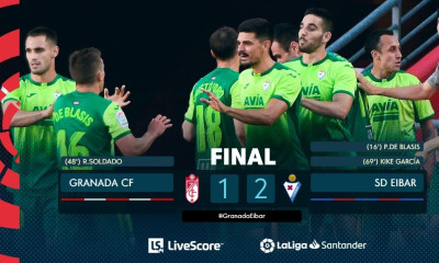 La Liga: «Τρίποντο» σωτηρίας για την Εϊμπαρ (video)