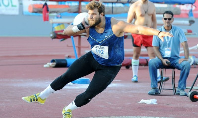 Πάνω από τα 21μ. έστειλε τη σφαίρα ο Νικόλας Σκαρβέλης στην Αριζόνα!