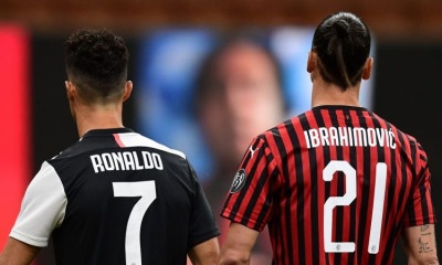 Η χειρονομία του Ζλάταν προς τον Ρονάλντο (video+photos)