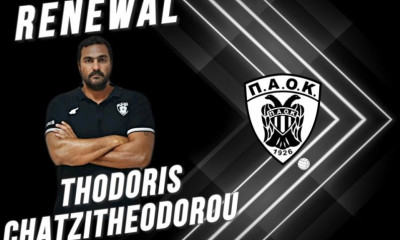 Στον πάγκο της ομάδας πόλο του ΠΑΟΚ ξανά ο Θοδωρής Χατζηθεοδώρου