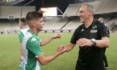 Παναθηναϊκός: Το «ευχαριστώ» των Μπουζούκη, Χατζηγιοβάνη σε Δώνη (photos)