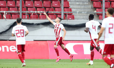 Ολυμπιακός-ΑΕΚ: Τρομερό γκολ από Ραντζέλοβιτς! (photos)