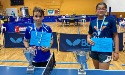 Πινγκ πονγκ: Κοσμάς και Σπανού οι πρωταθλητές Ελλάδας παμπαίδων και παγκορασίδων 2020