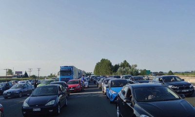 Χαμός στην Εθνική Οδό Αθηνών - Θεσσαλονίκης: Όχημα οδηγούσε ανάποδα! (vids)