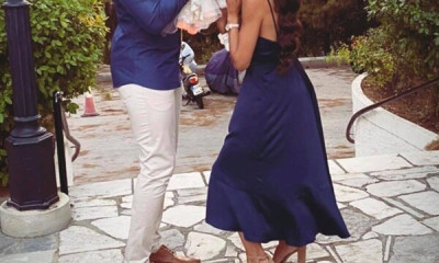 Γνωστό ζευγάρι βάφτισε την 4 μηνών κορούλα του (pics)