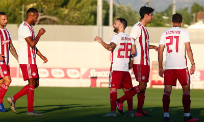 Ολυμπιακός-Ομόνοια 3-0: Στο ρελαντί πριν τη μεγάλη ρεβάνς με Γουλβς (videos+photos)