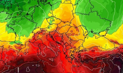Καιρός: Καρέ - καρέ το τριήμερο του καύσωνα! Πότε δροσίζει; (χάρτες)