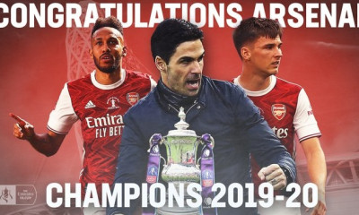 Άρσεναλ-Τσέλσι 2-1: Στα 14 κύπελλα οι «κανονιέρηδες», με... πυροβόλο Ομπαμπεγιάνγκ! (videos+photos)